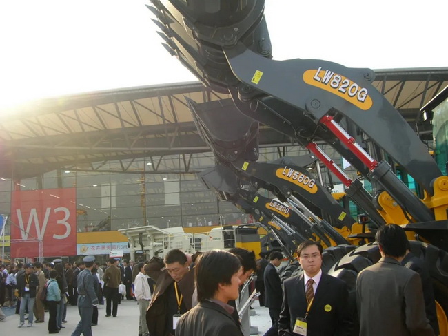 徐工裝載機(jī)參加bauma CHINA